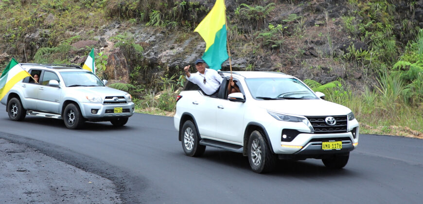 ENTREGA DE ASFALTO VÍA SUCÚA – PUENTE SOBRE EL RÍO UPANO – “Y” SEIP/TUNTAIM