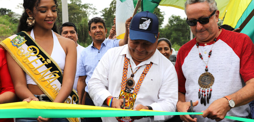 ENTREGA DE ASFALTO VÍA SUCÚA – PUENTE SOBRE EL RÍO UPANO – “Y” SEIP/TUNTAIM