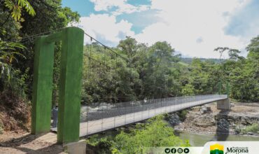 RECONSTRUCCIÓN DEL PUENTE COLGANTE SOBRE EL RÍO INDANZA – PASO A CAMPO ALEGRE