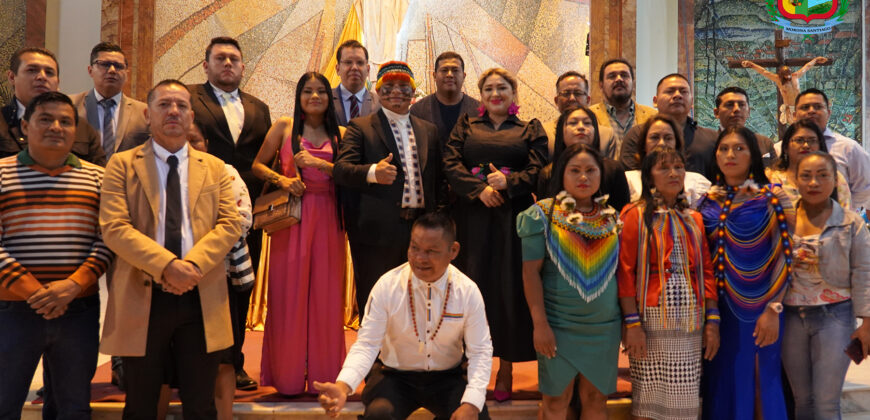 MISA DE ACCIÓN DE GRACIAS, POSESIÓN DEL PREFECTO TIYUA UYUNKAR