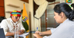 REUNIÓN DE TRABAJO CON LA ALCALDESA DEL CANTÓN PABLO SEXTO
