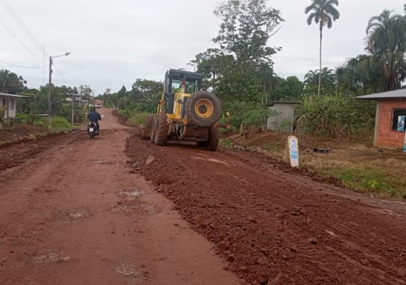 BOLETÍN Nº0018 Mantenimiento de vías en el cantón fronterizo