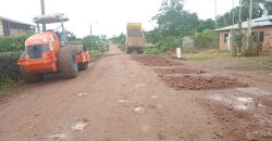 Mantenimiento de la vía a Taisha