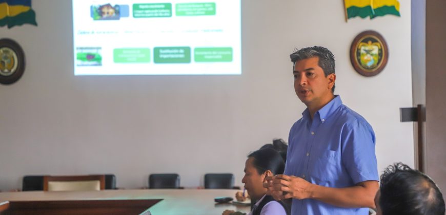 Runión de trabajo entre la Fundación NCI y Gobierno de Morona S.