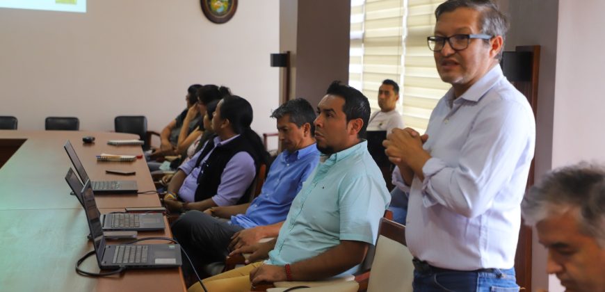 Runión de trabajo entre la Fundación NCI y Gobierno de Morona S.