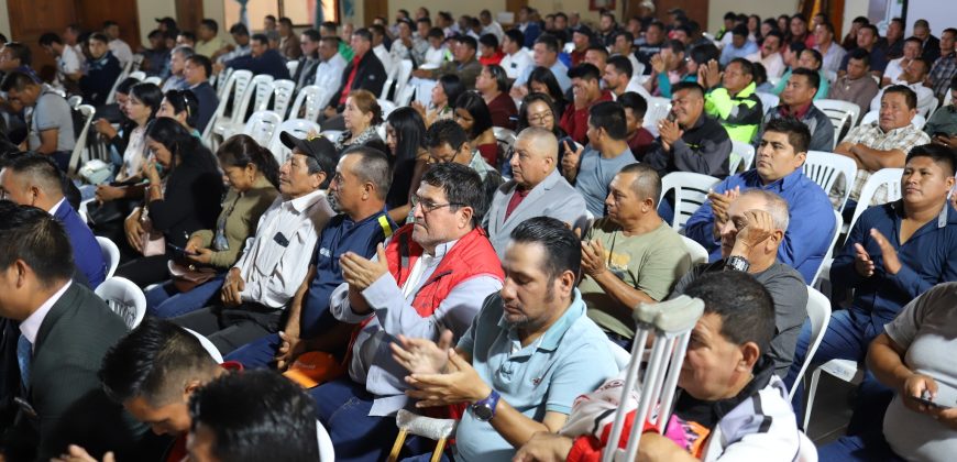 Sindicato Obreros celebra 42 años de vida organizativa