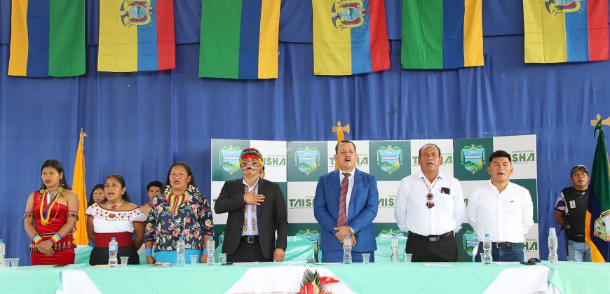 Taisha celebra 27 años de cantonización