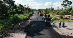 Asfaltamos el paso lateral de Huamboya