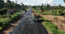 Asfaltamos el paso lateral de Huamboya