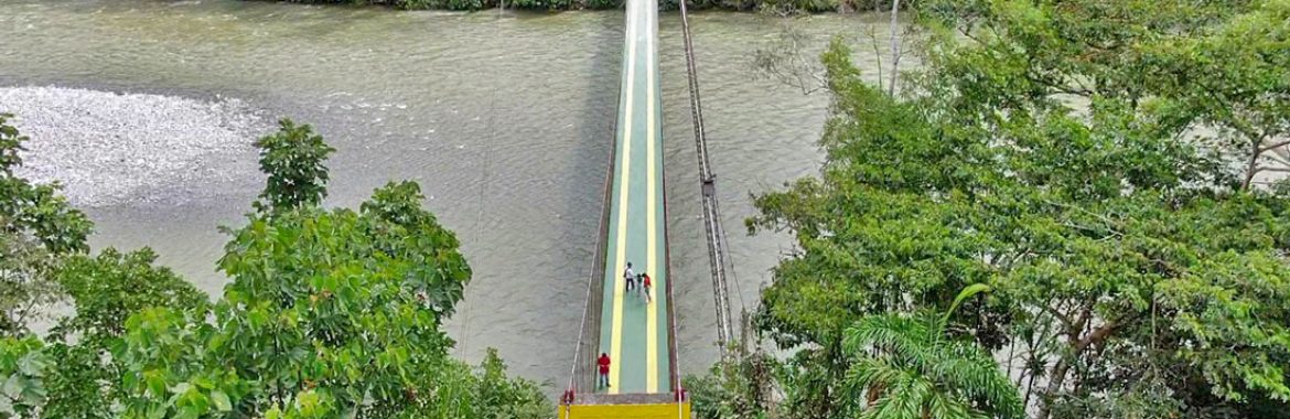 BOLETÍN DE PRENSA N° 0042 SE ENTREGÓ PUENTE EN MÉNDEZ