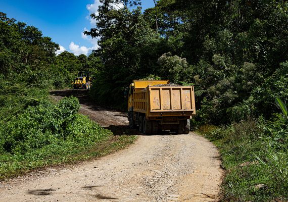 BOLETÍN DE PRENSA N° 0038 MANTENIMIENTO VIAL PUERTO CHINKIANAS-YAUPI