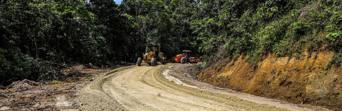 BOLETÍN DE PRENSA N° 0048 AVANZA EL MANTENIMIENTO VIAL EN SUCÚA Y LOGROÑO