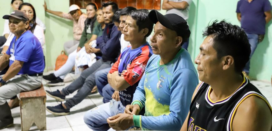 PRODUCTORES DE LA COMUNIDAD SHAVI, SE FORTALECEN DE PRÁCTICAS AGRÍCOLAS