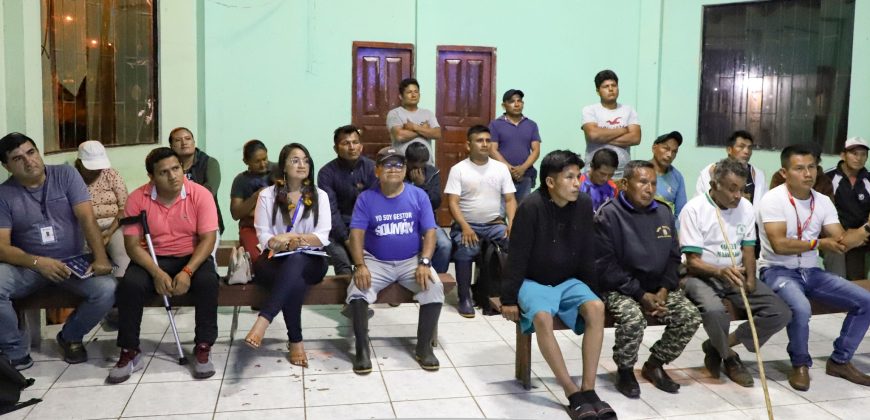 PRODUCTORES DE LA COMUNIDAD SHAVI, SE FORTALECEN DE PRÁCTICAS AGRÍCOLAS