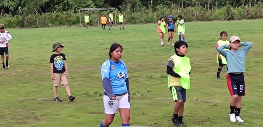 ¡Más espacios deportivos para nuestros niños!