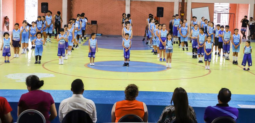 REAPERTURA DE LA ESCUELA DE BALONCESTO EN PALORA