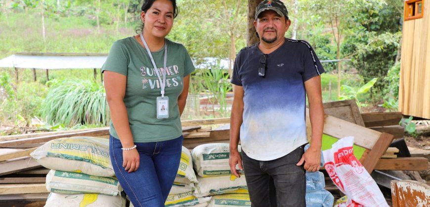 IMPULSAMOS LA PRODUCCIÓN AGRÍCOLA EN EL CANTÓN MORONA