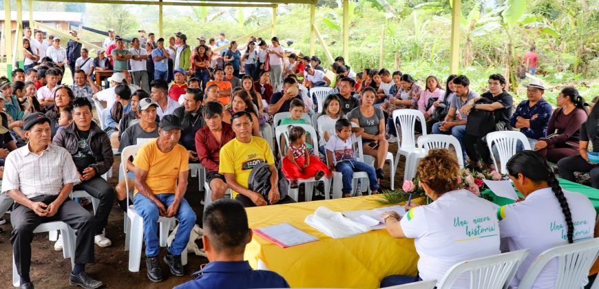 GOBIERNO DE MORONA SANTIAGO EN TERRITORIO