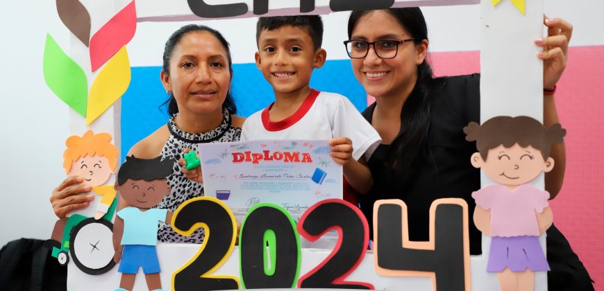 Graduados de las terapias de estimulación temprana