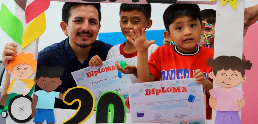 Graduados de las terapias de estimulación temprana