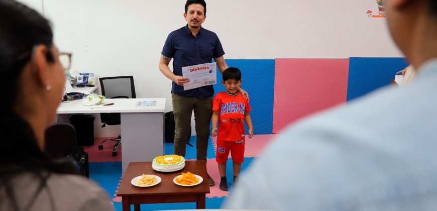 Graduados de las terapias de estimulación temprana