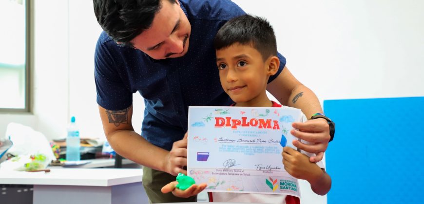 Graduados de las terapias de estimulación temprana