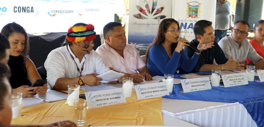 Reunión de trabajo convocada por el CONGA