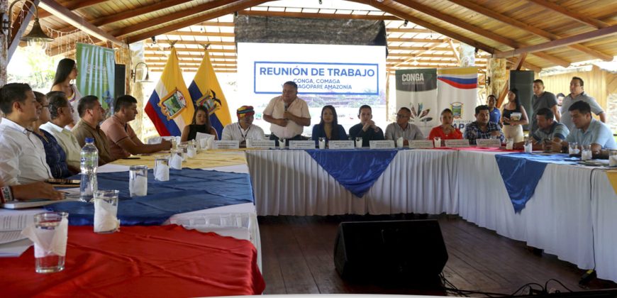 Reunión de trabajo convocada por el CONGA