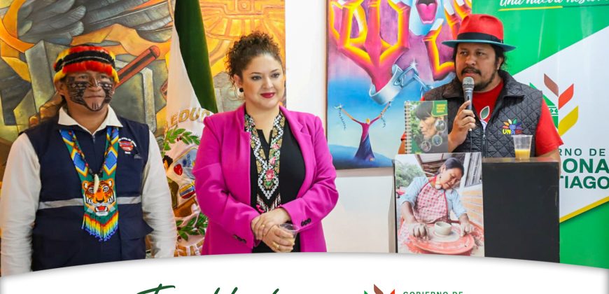 Exposición Artística de cerámica Achuar en San Antonio de Ibarra