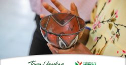 Exposición Artística de cerámica Achuar en San Antonio de Ibarra