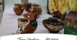 Exposición Artística de cerámica Achuar en San Antonio de Ibarra