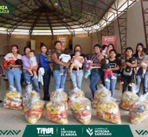 PROGRAMA NUTRICIONAL PARA NIÑOS EN MORONA SANTIAGO