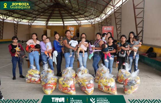 PROGRAMA NUTRICIONAL PARA NIÑOS EN MORONA SANTIAGO