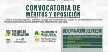 Convocatoria Concurso de Méritos y Oposición 2026